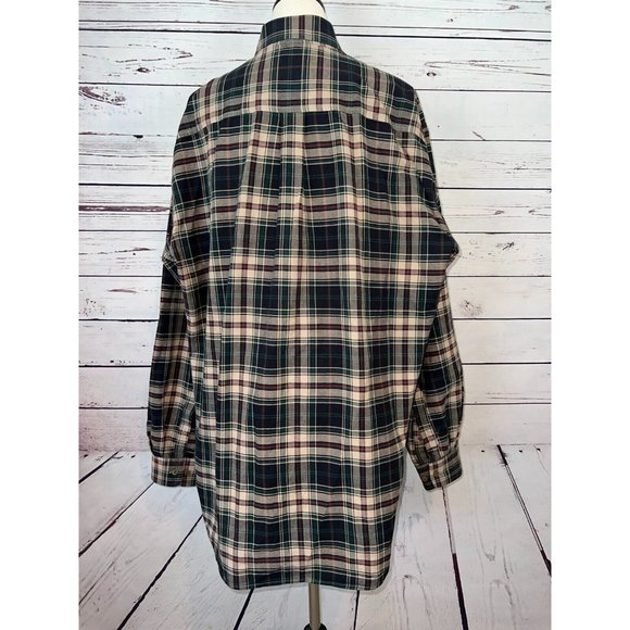 Cinch Western Shirt Cowboy Long Sleeve LARGE Button Front Plaid - Picture 4 of 10